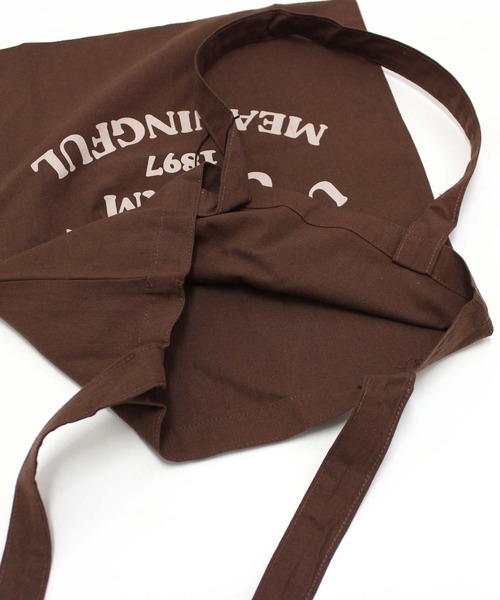 ZI-ON（ジーオン）の「コットン エコバッグ（エコバッグ/サブバッグ・キッズ・レッド/グリーン/ブラウン/ラベンダー/ネイビー/オレンジ/アイボリー/ブルー・FREE）」の16枚目の写真