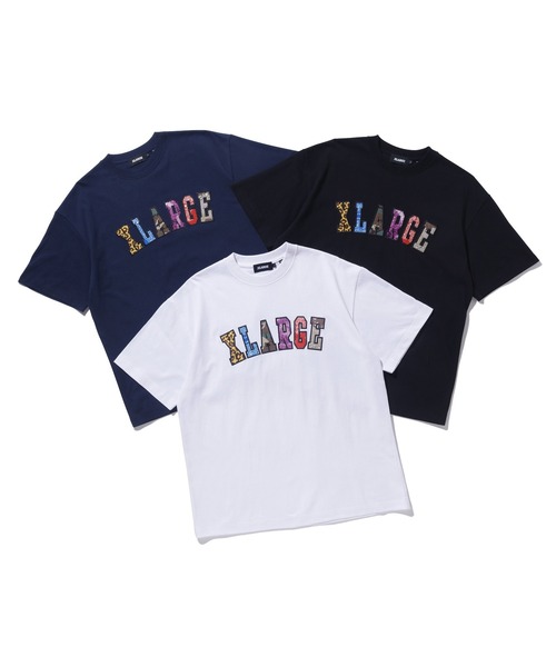 MIXED LOGO S/S TEE（Tシャツ/カットソー）｜XLARGE（エクストラ