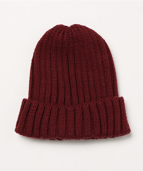 WEGO(ウィゴー)の「◆WEGO/リブニットキャップ(ニットキャップ/ビーニー・メンズ・ネイビー/ホワイト/ワイン/ブラック/杢グレー/カーキ・FREE)」の11枚目の写真