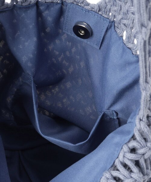 SHOO・LA・RUE（シューラルー）の「◆マクラメトートバッグ（トートバッグ・レディース・キャメル/アイボリー/ブルー・00）」の13枚目の写真