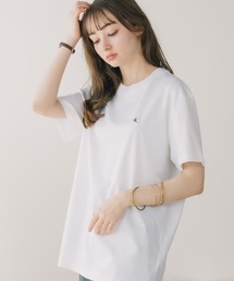 Calvin Klein/カルバンクライン A-SSREG BDG LOGO TEE Tシャツ メンズ 秋物 秋服 2026年秋冬