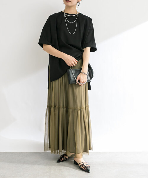 RIVE DROITE（リヴドロワ）の「【華やかさUP】ボーンミュール（サンダル・レディース・ブラック/シルバー・S/M/L）」の20枚目の写真