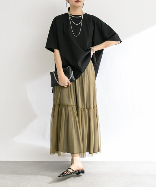 RIVE DROITE（リヴドロワ）の「【華やかさUP】ボーンミュール（サンダル・レディース・ブラック/シルバー・S/M/L）」の21枚目の写真