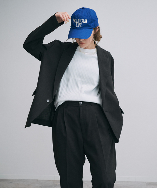 OUTDOOR PRODUCTS Usual Things（アウトドアプロダクツユージュアルシングス）の「≪追加≫DOWNTOWN GIRL CAP（キャップ・レディース・ブラック/ブルー/ベージュ/ボルドー/ピンク/グリーン・FREE）」の20枚目の写真