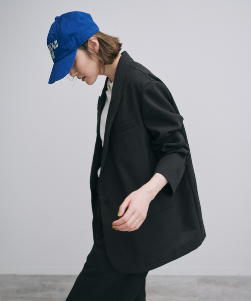 OUTDOOR PRODUCTS Usual Things（アウトドアプロダクツユージュアルシングス）の「≪追加≫DOWNTOWN GIRL CAP（キャップ・レディース・ブラック/ブルー/ベージュ/ボルドー/ピンク/グリーン・FREE）」の21枚目の写真