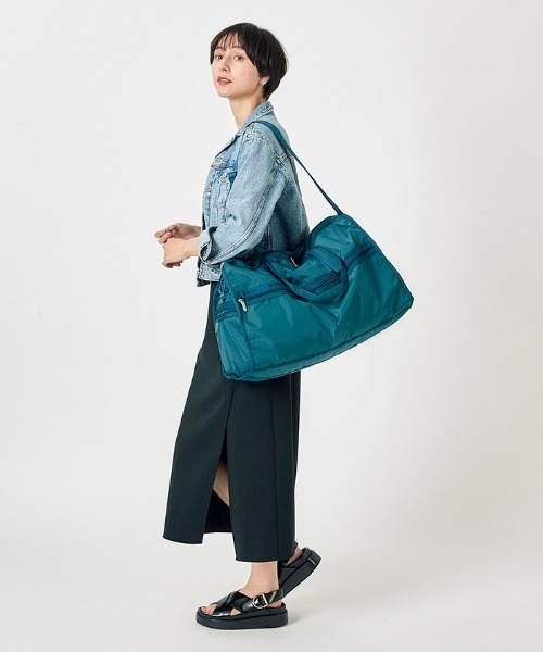 Le Sportsac ディープグリーン(深緑)ボストンバッグ Le Sportsac ディープグリーン(深緑)ボストンバッグ