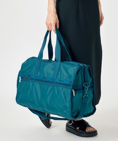 Le Sportsac ディープグリーン(深緑)ボストンバッグ LeSportsac（レスポートサック）の「DELUXE LG WEEKENDER