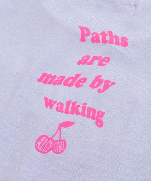 algy（アルジー）の「オーロラエンボスロゴT（Tシャツ/カットソー・キッズ・オフホワイト/ラベンダー/オレンジ・SMALL/MEDIUM/X-SMALL/XX-SMALL）」の15枚目の写真