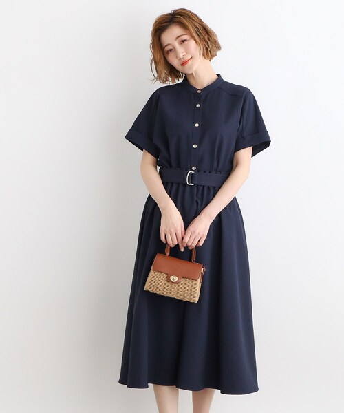 【ARKET】グラデーションシャツ＆ミディスカートセットアップ ARKET】グラデーションシャツ＆ミディスカートセットアップ