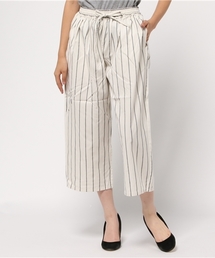 SEVENDAYS=SUNDAY | ストライプ　ガウチョパンツ(その他パンツ)
