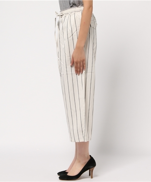SEVENDAYS=SUNDAY（セブンデイズサンデイ）の「ストライプ　ガウチョパンツ（その他パンツ・レディース・ネイビー/ホワイト・MEDIUM/LARGE）」の5枚目の写真
