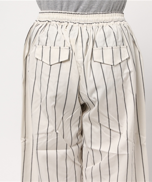 SEVENDAYS=SUNDAY（セブンデイズサンデイ）の「ストライプ　ガウチョパンツ（その他パンツ・レディース・ネイビー/ホワイト・MEDIUM/LARGE）」の8枚目の写真