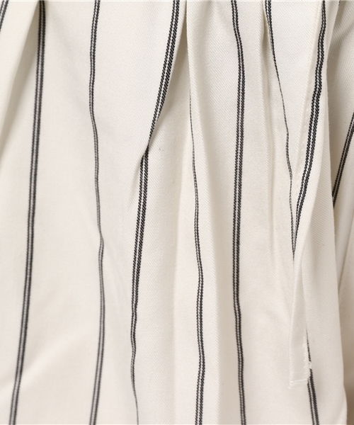 SEVENDAYS=SUNDAY（セブンデイズサンデイ）の「ストライプ　ガウチョパンツ（その他パンツ・レディース・ネイビー/ホワイト・MEDIUM/LARGE）」の3枚目の写真