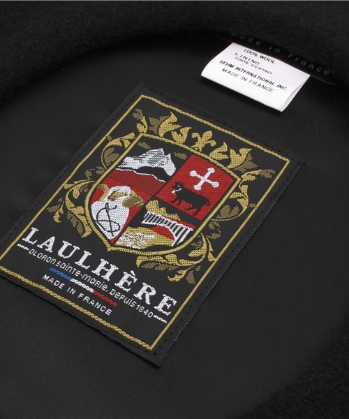 B:MING by BEAMS（ビーミングバイビームス）の「LAULHERE / CLASSIC BERET（ハンチング/ベレー帽・メンズ・グレー/ブラック/ブラウン・ONE SIZE）」の8枚目の写真
