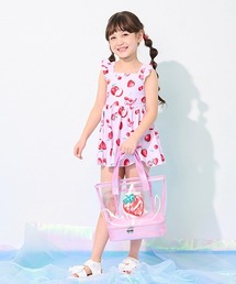 mezzo piano（メゾピアノ）の「【SWIM】フルーツ柄セパレート　ワンピース水着（水着・キッズ）」