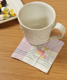 studio CLIP（スタディオクリップ）の「パンジー刺繍コースター（ランチョンマット/テーブルウェア）」