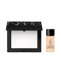 NARS（ナーズ）の「【ZOZO限定】ライトリフレクティングセッティングパウダープレストNキット（コスメキット/ギフトセット・メンズ）」