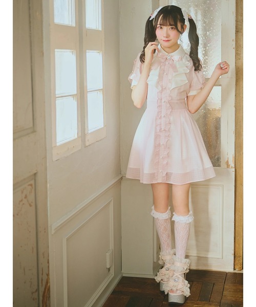 Ank Rouge（アンクルージュ）の「シアーチェックドーリー