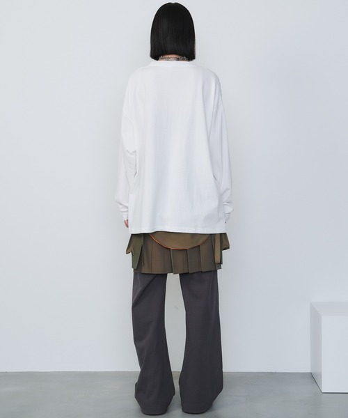 【セール】AIVER カットオフパッチロンTEE（Tシャツ/カットソー）｜AIVER（アイバー）