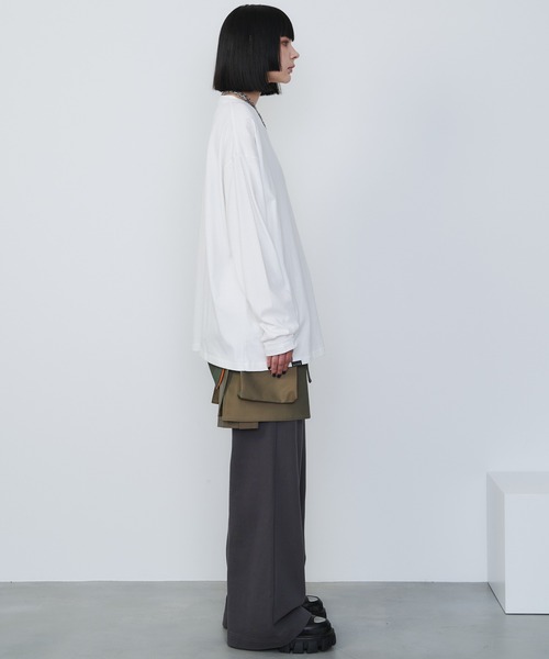 【セール】AIVER カットオフパッチロンTEE（Tシャツ/カットソー）｜AIVER（アイバー）