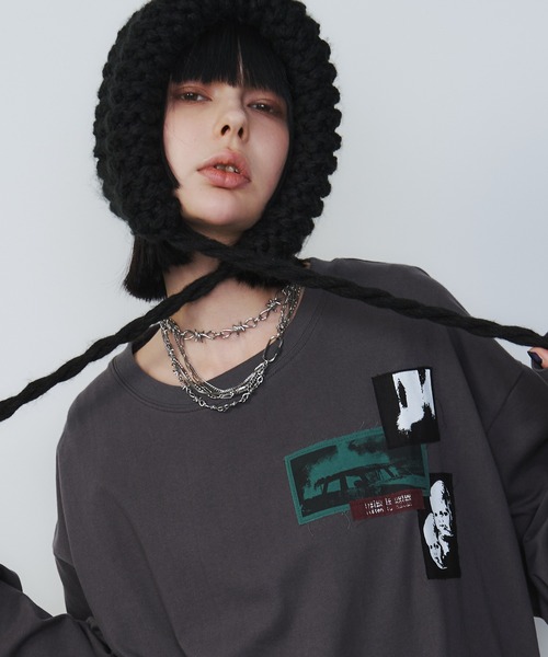 【セール】AIVER カットオフパッチロンTEE（Tシャツ/カットソー）｜AIVER（アイバー）