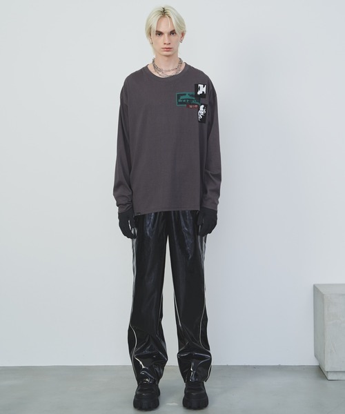 【セール】AIVER カットオフパッチロンTEE（Tシャツ/カットソー）｜AIVER（アイバー）