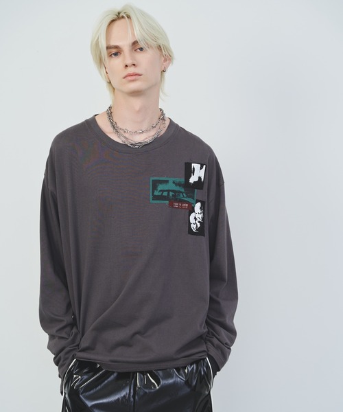 【セール】AIVER カットオフパッチロンTEE（Tシャツ/カットソー）｜AIVER（アイバー）