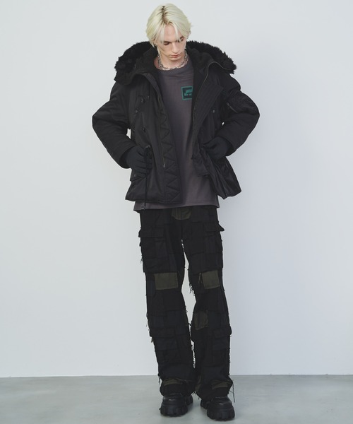 【セール】AIVER カットオフパッチロンTEE（Tシャツ/カットソー）｜AIVER（アイバー）