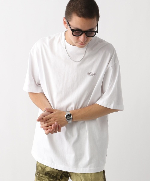 POLeR(ポーラー)の「【POLeR/ポーラー】ROOTBEAST/バックプリントオーバーサイズTシャツ(Tシャツ/カットソー・メンズ・ブラック/ホワイト/ダークグリーン・MEDIUM/LARGE)」の6枚目の写真