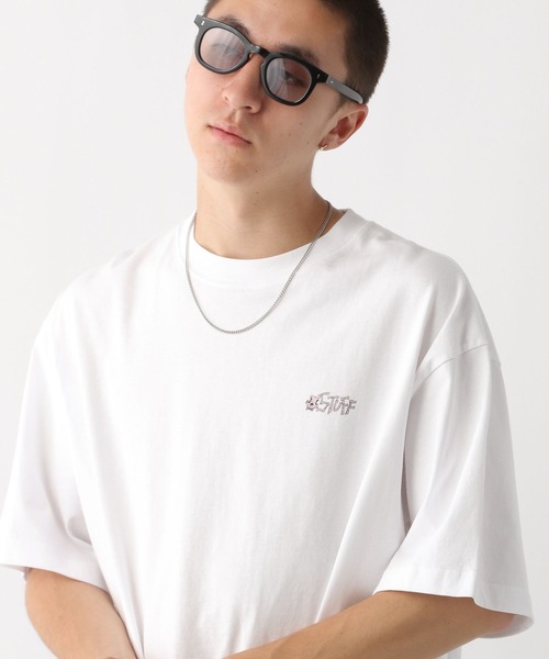 POLeR(ポーラー)の「【POLeR/ポーラー】ROOTBEAST/バックプリントオーバーサイズTシャツ(Tシャツ/カットソー・メンズ・ブラック/ホワイト/ダークグリーン・MEDIUM/LARGE)」の7枚目の写真