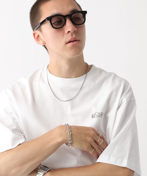 POLeR(ポーラー)の「【POLeR/ポーラー】ROOTBEAST/バックプリントオーバーサイズTシャツ(Tシャツ/カットソー・メンズ・ブラック/ホワイト/ダークグリーン・MEDIUM/LARGE)」の8枚目の写真