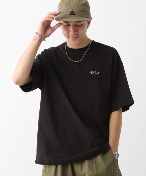 POLeR(ポーラー)の「【POLeR/ポーラー】ROOTBEAST/バックプリントオーバーサイズTシャツ(Tシャツ/カットソー・メンズ・ブラック/ホワイト/ダークグリーン・MEDIUM/LARGE)」の14枚目の写真