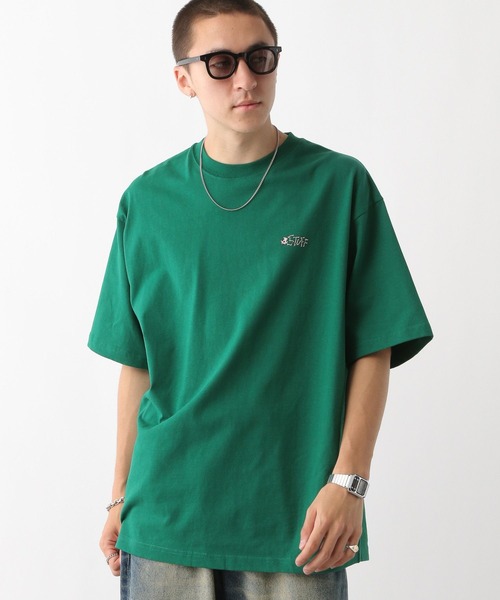 POLeR(ポーラー)の「【POLeR/ポーラー】ROOTBEAST/バックプリントオーバーサイズTシャツ(Tシャツ/カットソー・メンズ・ブラック/ホワイト/ダークグリーン・MEDIUM/LARGE)」の20枚目の写真