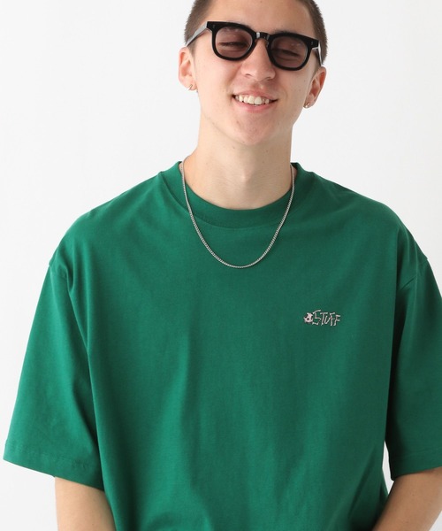 POLeR(ポーラー)の「【POLeR/ポーラー】ROOTBEAST/バックプリントオーバーサイズTシャツ(Tシャツ/カットソー・メンズ・ブラック/ホワイト/ダークグリーン・MEDIUM/LARGE)」の21枚目の写真