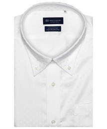 TOKYO SHIRTS | 超形態安定ノーアイロン ボタンダウン 半袖ビジネスワイシャツ(大きいサイズ)(ビジネスシャツ)