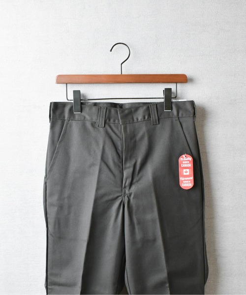 BIG BILL（ビッグビル）の「【IW4】【BIGBILL】PREMIUM REGULAR FIT WORK PANT　ビッグビル　ワークパンツ（チノパンツ・メンズ・グリーン/ブラウン/ネイビー/ベージュ/グレー・30inch/34inch）」の6枚目の写真