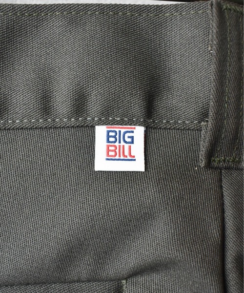BIG BILL（ビッグビル）の「【IW4】【BIGBILL】PREMIUM REGULAR FIT WORK PANT　ビッグビル　ワークパンツ（チノパンツ・メンズ・グリーン/ブラウン/ネイビー/ベージュ/グレー・30inch/34inch）」の14枚目の写真