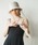 ORIENT MILLINERY�i�I���G���g �~���i���[�j�́uKAJA�y�ʁz�V�A�[���{���u���[�h�N���b�V�F�i�n�b�g�j�v�b�i�`������