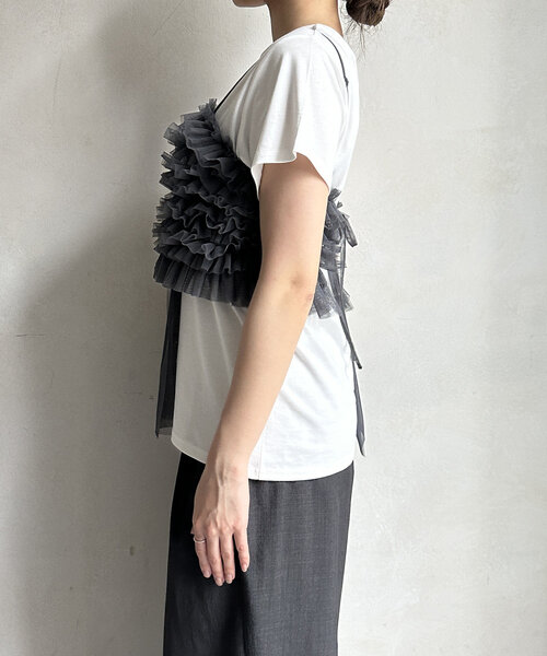 セール】【WEB限定】チュールビスチェTEE（Tシャツ/カットソー