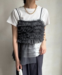 【WEB限定】チュールビスチェTEE