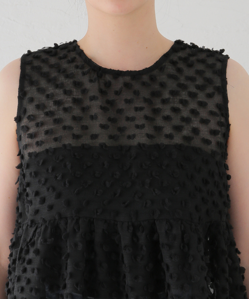 IENA（イエナ）の「TORRAZZO DONNA/トラッゾドンナ 2way dot tiered OP ワンピース 6244-542（ワンピース・レディース・ブラック・FREE）」の13枚目の写真