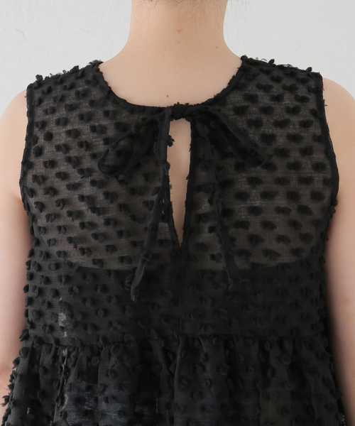 IENA（イエナ）の「TORRAZZO DONNA/トラッゾドンナ 2way dot tiered OP ワンピース 6244-542（ワンピース・レディース・ブラック・FREE）」の14枚目の写真
