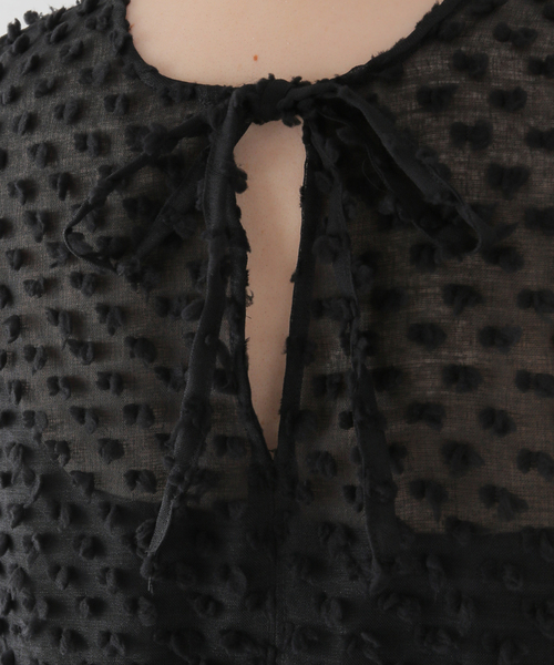 IENA（イエナ）の「TORRAZZO DONNA/トラッゾドンナ 2way dot tiered OP ワンピース 6244-542（ワンピース・レディース・ブラック・FREE）」の15枚目の写真