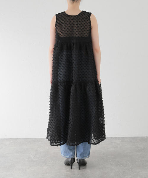 IENA（イエナ）の「TORRAZZO DONNA/トラッゾドンナ 2way dot tiered OP ワンピース 6244-542（ワンピース・レディース・ブラック・FREE）」の22枚目の写真