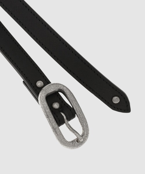 SUGARHILL（シュガーヒル）の「OVAL BUCKLE BELT（ベルト・メンズ・シルバー/ゴールド・0）」の6枚目の写真
