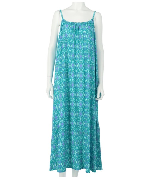 anap mimpi（アナップミンピ）の「タイルデザインフレアマキシワンピース（ワンピース・レディース・ピンク/ミント・FREE）」の10枚目の写真