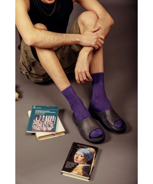 Doubleu（ダブリュー）の「ULTRA SPORTY SLIDE OF MEN（サンダル・メンズ・グレー系その他/グレー系その他2/パープル系その他/ブラウン系その他/ブラック系その他/グリーン系その他・40/41/42/43/44）」の4枚目の写真