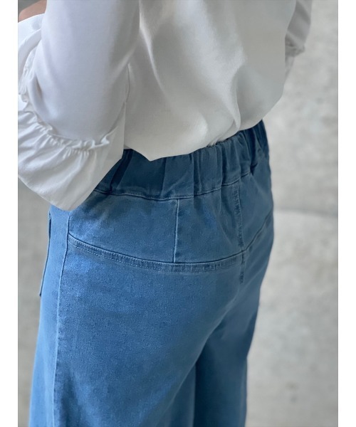 Day and Grade（デイアンドグレイド）の「ワイドデニムパンツ（デニムパンツ・レディース・インディゴブルー・FREE）」の11枚目の写真