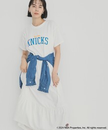 NBA | NBA別注ロゴプリントティアードワンピース(ワンピース)