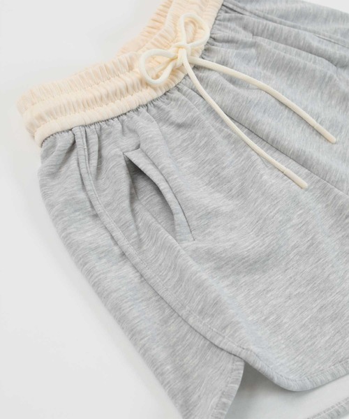 SEA DRESS（シードレス）の「バイカラーショートパンツ（その他パンツ・レディース・ピンク/ブラック/ブルー/杢グレー・S/M/L）」の21枚目の写真